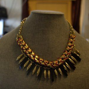 Black and Gold Gennaro Necklace